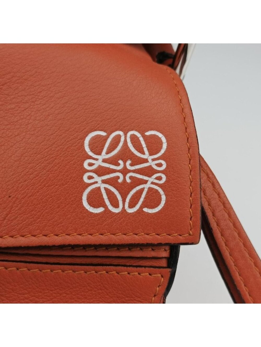 Loewe Puzzle Bag Orange Leather - Picture 12 of 15